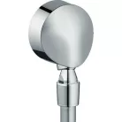 Hansgrohe FixFit E gömbcsuklós gégecső csatlakozó króm 27505000 rajza