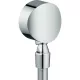 Hansgrohe FixFit S gömbcsuklós gégecső csatlakozó króm 27506000 rajza