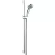 Hansgrohe Crometta 85 Mono Green zuhanyszett 65 cm rúd króm 27652000 rajza