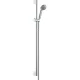 Hansgrohe Crometta 85 Vario zuhanyszett 90 cm rúd króm 27762000 rajza