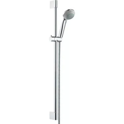 Hansgrohe Crometta 85 Vario zuhanyszett 65 cm rúd króm 27763000 rajza