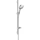Hansgrohe Raindance Select E zuhanyszett 90 cm zuhanyrúddal HG-27857000 rajza