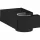 Hansgrohe Porter E zuhanytartó fekete HG-28387670 rajza