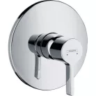 Hansgrohe Metris S süllyesztett egykaros zuhanycsaptelep króm külső rész 31665000 rajza