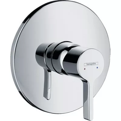 Hansgrohe Metris S süllyesztett egykaros zuhanycsaptelep króm külső rész 31665000 rajza