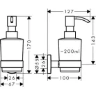 Hansgrohe Logis Universal folyékony szappanadagoló 41714000