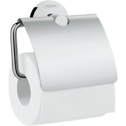 Hansgrohe Logis Universal fedeles WC papír tartó króm 41723000 rajza