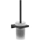 Hansgrohe AddStoris Q WC kefe tartó – matt fekete, fali rögzítésű (HG-41752670)