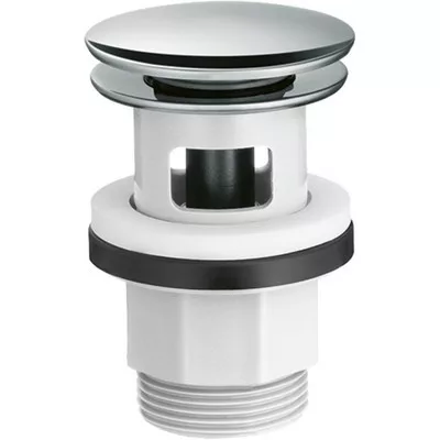Hansgrohe PushOpen bidé és mosdó leeresztő 50105000 rajza
