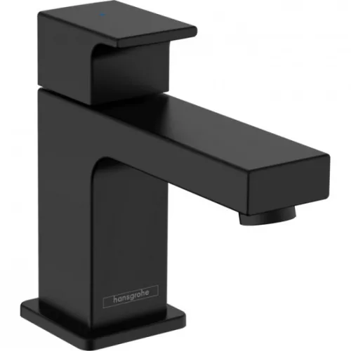 Hansgrohe Vernis Shape 70 kifolyószelep fekete HG-71592670 rajza
