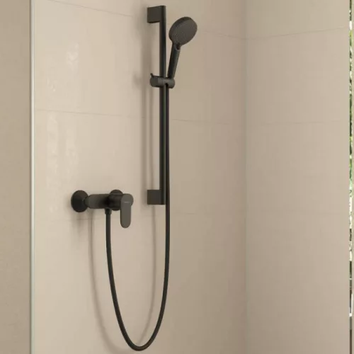 Hansgrohe Vernis Blend egykaros zuhanycsaptelep fekete HG-71640670