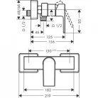 Hansgrohe Vernis Shape egykaros zuhanycsaptelep HG-71650000