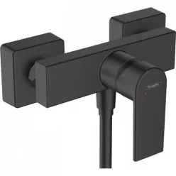 Hansgrohe Vernis Shape egykaros zuhanycsaptelep fekete HG-71650670 kép