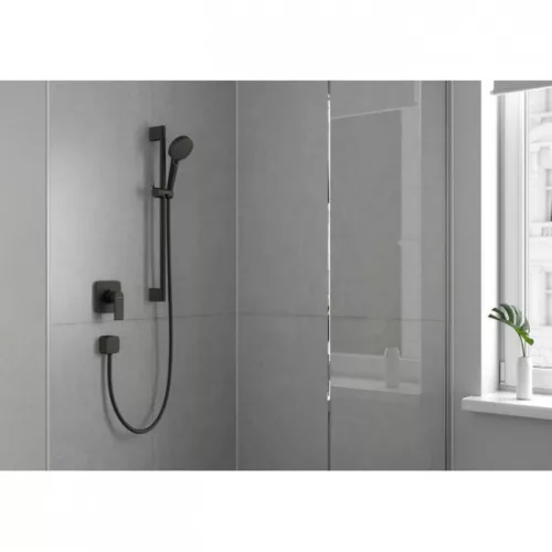 Hansgrohe Vernis Shape süllyesztett zuhanycsaptelep fekete HG-71658670
