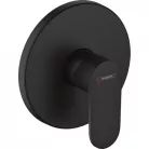 Hansgrohe Vernis Blend süllyesztett zuhanycsaptelep fekete HG-71667670 rajza