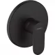 Hansgrohe Vernis Blend süllyesztett zuhanycsaptelep fekete HG-71667670 rajza