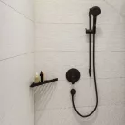 Hansgrohe Vernis Blend süllyesztett zuhanycsaptelep fekete HG-71667670