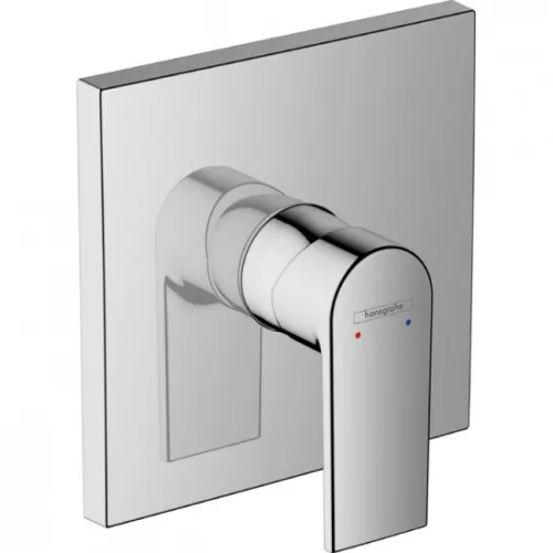Hansgrohe Vernis Shape egykaros süllyesztett zuhanycsaptelep HG-71668000 rajza