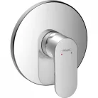 HANSGROHE Rebris S süllyesztett zuhany csaptelep matt fekete HG-72667670 rajz