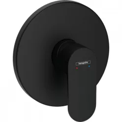 HANSGROHE Rebris S süllyesztett zuhany csaptelep matt fekete HG-72667670 rajz