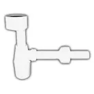 HL 140 vizelde szifon 40 mm (HL130-40)