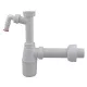 HL mosdó szifon 5/4 colos 40 mm csővel csatlakozóval (HL132-1-40)
