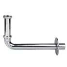 HL 134.1C mosdó szifon csatlakozó 5/4 col 32 mm fém króm (HL134-1C)