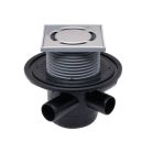 HL 304 oldalsó kifolyású padlólefolyó műanyag (HL304)