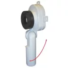 HL 430/40 vizelde szifon 40 mm elfordítható (HL430-40)