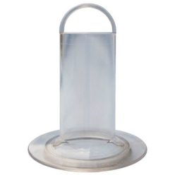   HL 517 zuhanytálca szifon túlfolyócső 105x50x80 mm plexi (HL517)