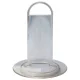 HL 517 zuhanytálca szifon túlfolyócső 105x50x80 mm plexi (HL517)