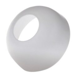 HL 8EL/30 szifon takarórózsa 32 mm fehér (HL8EL-30)