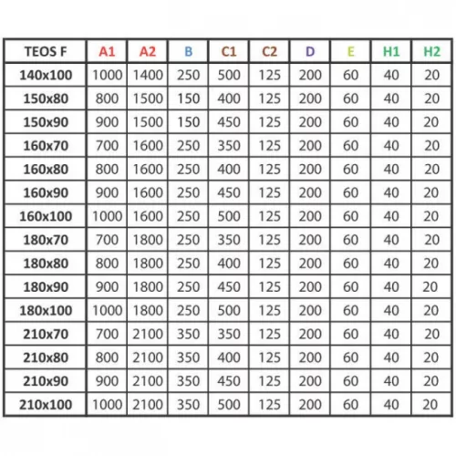RADAWAY Teos F szögletes zuhanytálca szifonnal 90x80 fekete HTF9080-54