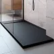 RADAWAY Teos F szögletes zuhanytálca szifonnal 90x80 fekete HTF9080-54 rajza1