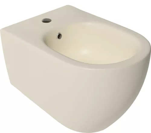 Isvea INFINITY fali bidé, 36,5x53cm, csont fehér