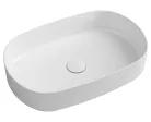 Isvea INFINITY OVAL kerámiamosdó, 55x36cm, matt fehér