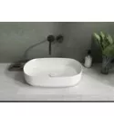 Isvea INFINITY OVAL kerámiamosdó, 55x36cm, matt fehér