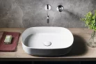 Isvea INFINITY OVAL kerámiamosdó, 55x36cm