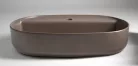 Isvea INFINITY OVAL kerámiamosdó, 60x40cm, taupe