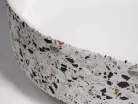 Isvea INFINITY OVAL kerámiamosdó, 60x40cm, terrazzo
