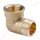 Sárgaréz könyök 3/8", kb (K09Z)