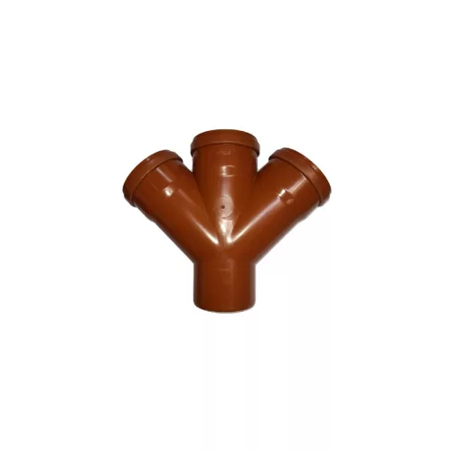 Pipelife PVC lefolyó 3 AGU KERESZTIDOM RAGASZTÓ tokos (KAEAY3X110X45R)