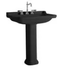 Kerasan WALDORF Univerzális láb, 60-80cm, matt fekete