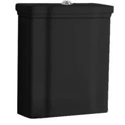Kerasan WALDORF kombi WC tartály, 40x46x14cm, matt fekete