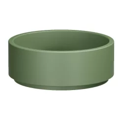Kerasan OKE pultra helyezhető kerámiamosdó, átm.:40cm, matt zöld