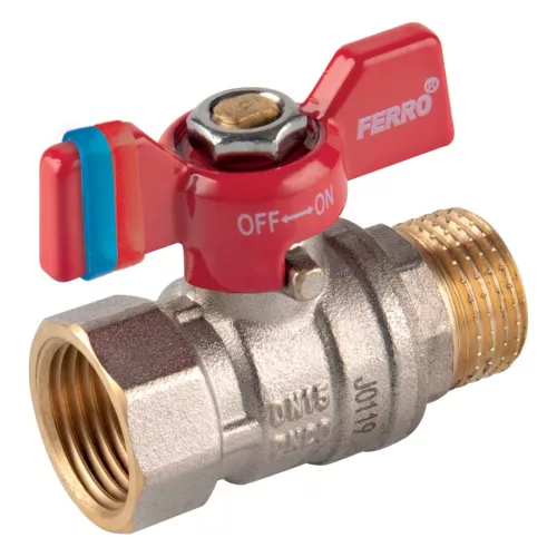 Ferro golyóscsap, pillangókar, kb, 3/4", f-comfort (KFCM21)