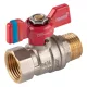 Ferro golyóscsap, pillangókar, kb, 3/4", f-comfort (KFCM21)