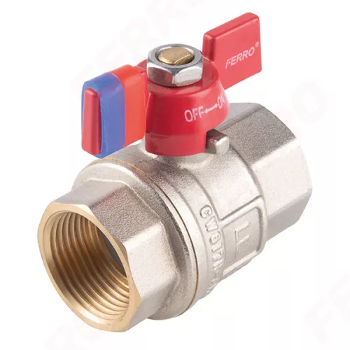 Ferro f-power golyóscsap pillangókarral 3/4" bb (KFPM2)