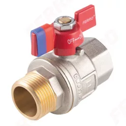   Ferro f-power golyóscsap pillangókarral 3/4" kb (KFPM21)