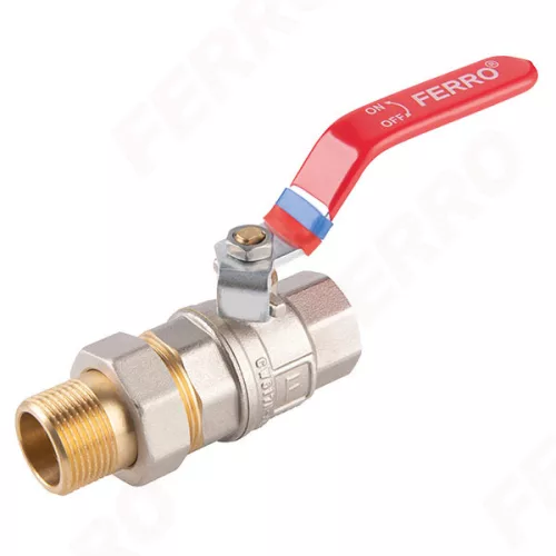 Ferro f-power golyóscsap lapátkarral, 3/4" toldatos kb (KFPS21)